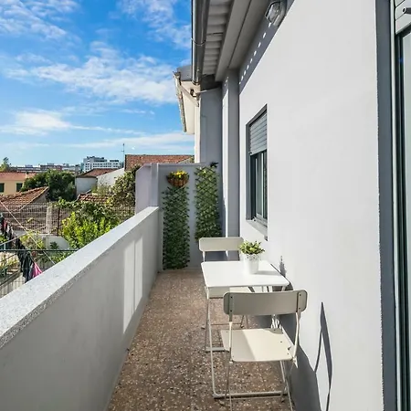 Apartamento à Francos Balcony *